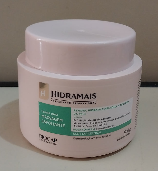 Hidramais Natural exfoliating cream hydramal with vitamin E - 500g