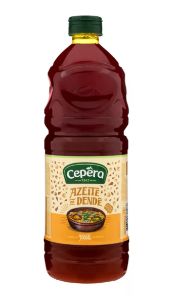 Brazilian Original Azeite de Dendê Food Seasoning Palm Oil 900ml - Cepera