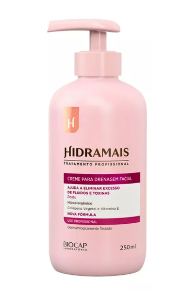 Hidramais Cream Facial Drainage Hydramais 250 ml