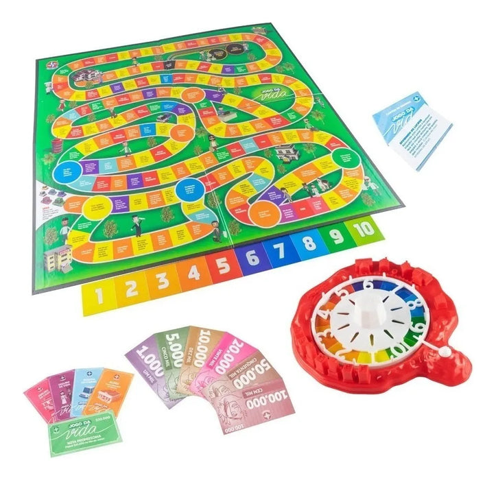Brazilian Original Estrela Board Game Jogo da Vida