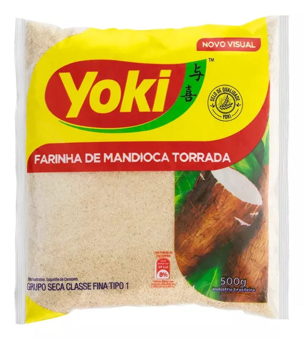 Farinha de Mandioca Torrada YOKI Pacote 500g