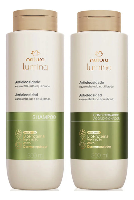 Natura LUMINA Sistema Limpeza Cabelos Com Oleosidade / Hair Cleaning System With