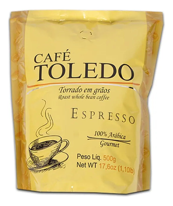 Roasted Coffee Beans Espresso Gourmet 500g TOLEDO