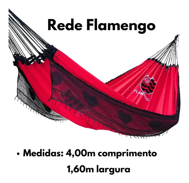 Brazilian football hammock alternate view