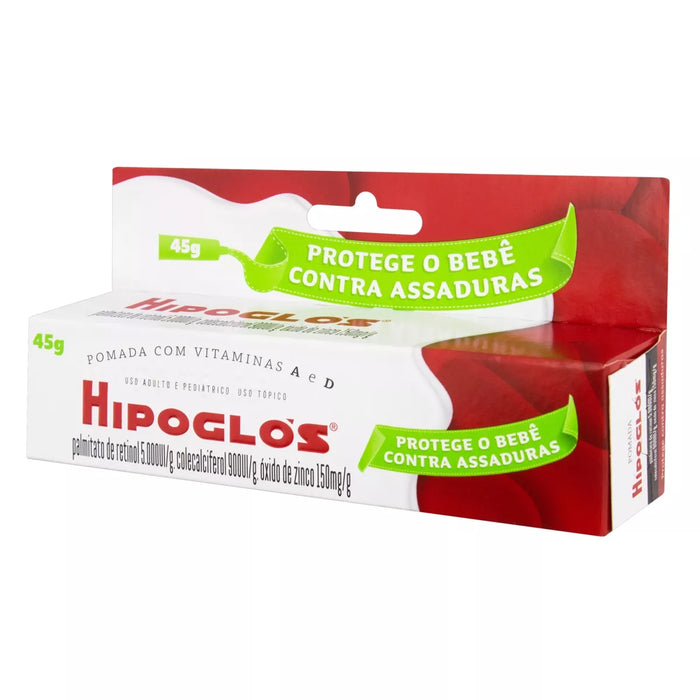 Brazilian Original Hipoglos Baby Skin Diaper Rash Maternity Ointment 45g