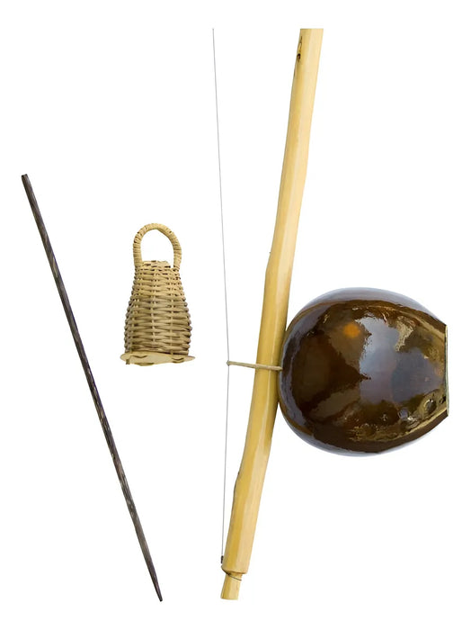 Brazilian Original Professional Medium Size Berimbau Cabaca Capoeira Music Bahia