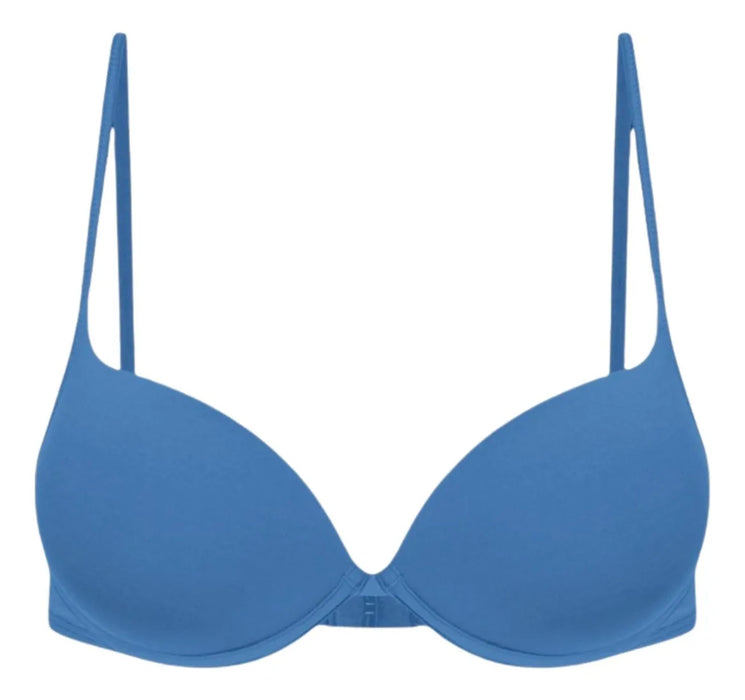 Hope Touch Push Up Bra Microfiber Blue Underwear w/ Support Brazilian Original