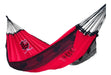 Hammock laid flat showing dimensions