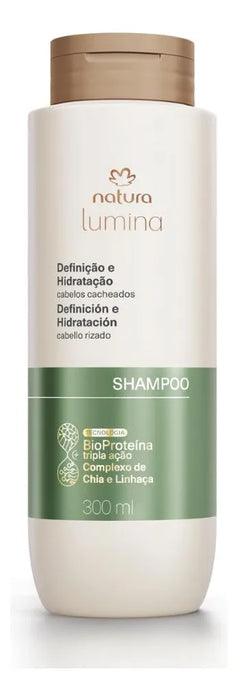 Natura LUMINA Cabelos Cacheados / Moisturizing Shampoo Curly Hair - 300ml