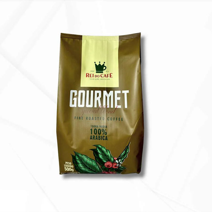 Brazilian Original Rei do Café Gourmet Coffee French Press Grain Size 500g