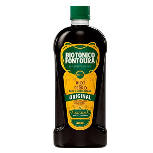 Fontoura Biotonic Iron Mineral Supplement 400ml / 13.5 fl oz - Fontoura