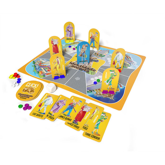 Jogo Identidade Secreta / Secret Identity Game - Grow