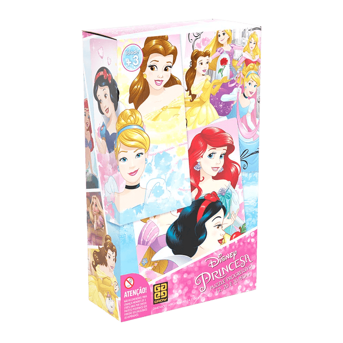 Puzzle Progressivo Princesas / Progressive Princess Puzzle - Grow