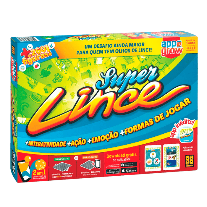 Jogo Super Lince App / Super Lynx App Game - Grow