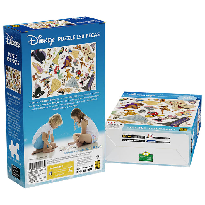 Puzzle 150 peças Disney / Puzzle 150 Disney Parts - Grow