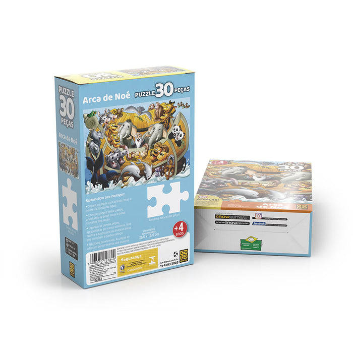Puzzle 30 peças Arca de Noé / Puzzle 30 pieces Ark of Noah - Grow