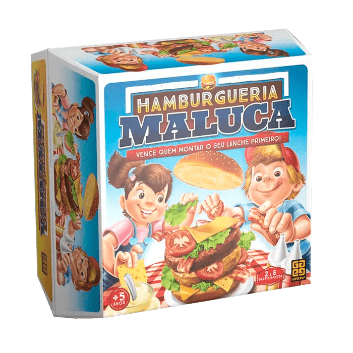 Jogo Hamburgueria Maluca / Maluca Hamburger Game - Grow