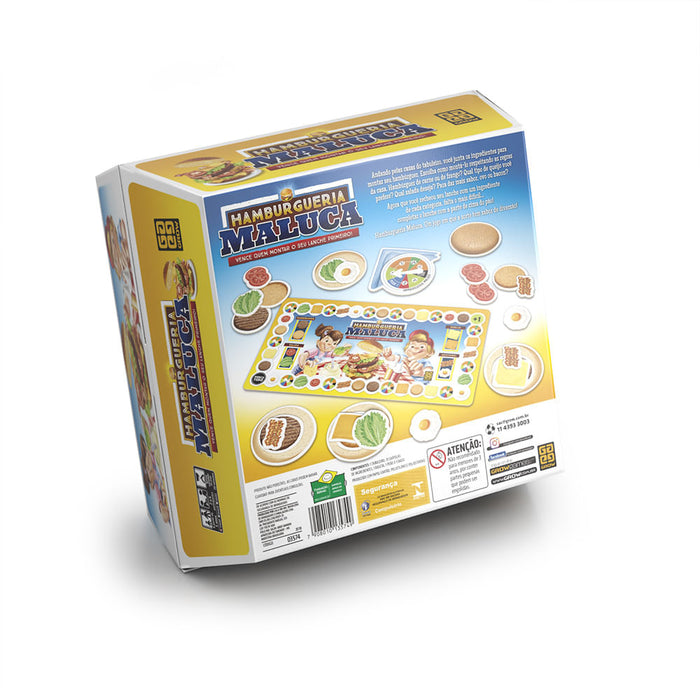 Jogo Hamburgueria Maluca / Maluca Hamburger Game - Grow