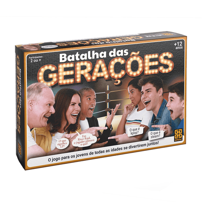 Jogo Batalha das Gerações / Game Battle of Generations - Grow
