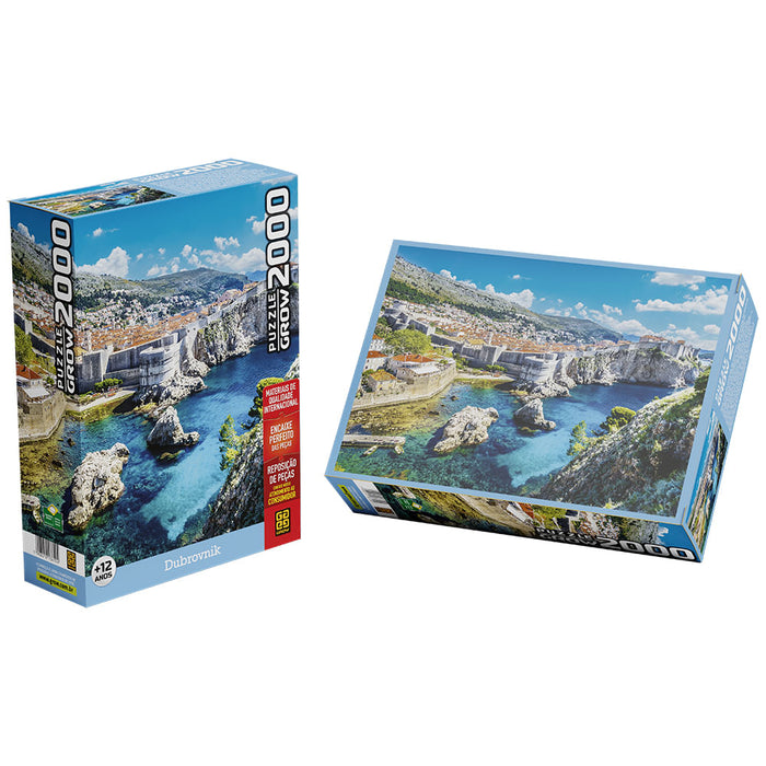 Puzzle 2000 peças Dubrovnik / Puzzle 2000 pieces Dubrovnik - Grow