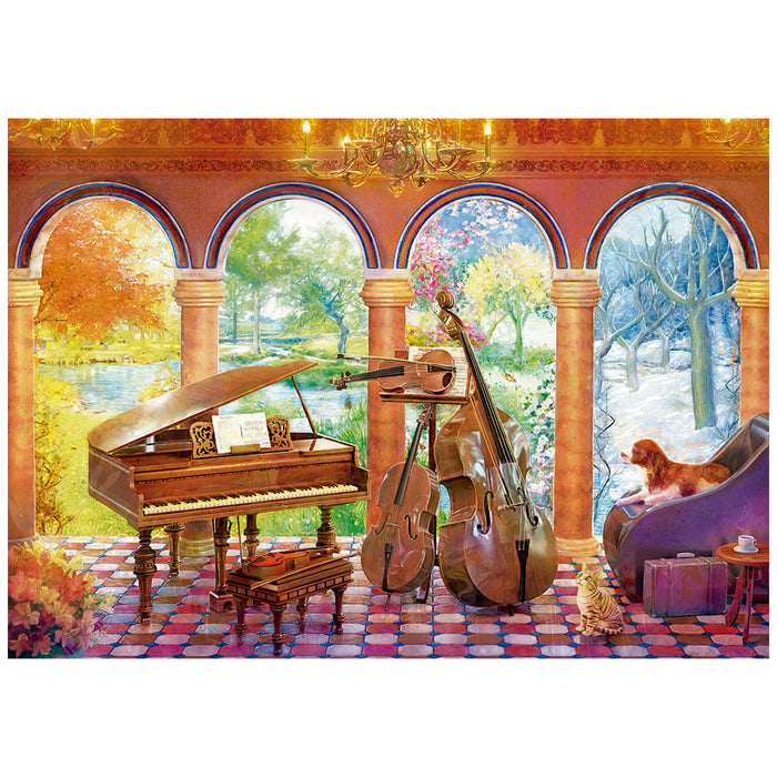 Puzzle 4000 peças Vivaldi as Quatro Estações / Puzzle 4000 pieces vivaldi the four seasons - Grow