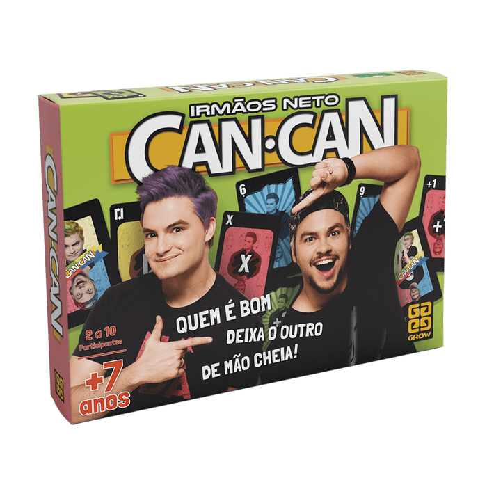Jogo Can Can Irmãos Neto / CAN Game Can Brothers Neto - Grow