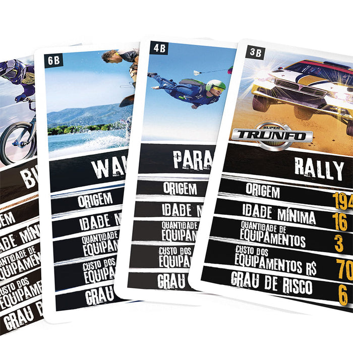 Super Trunfo Esportes Radicais / Super Trump Sports Radicals - Grow