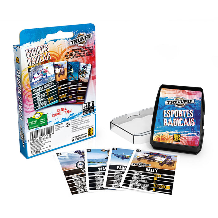 Super Trunfo Esportes Radicais / Super Trump Sports Radicals - Grow