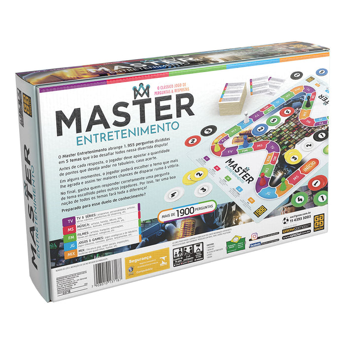 Jogo Master Entretenimento / Game Master Entertainment - Grow