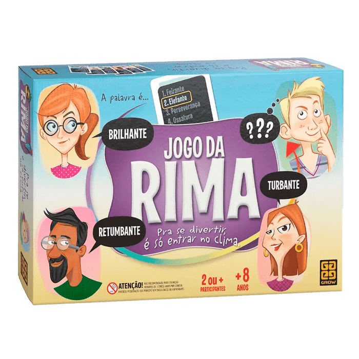 Jogo da Rima - Grow / - Grow rhyme game - Grow