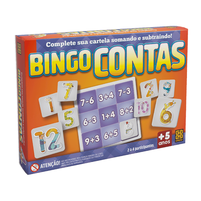 Jogo Bingo Contas / Game bingo accounts - Grow