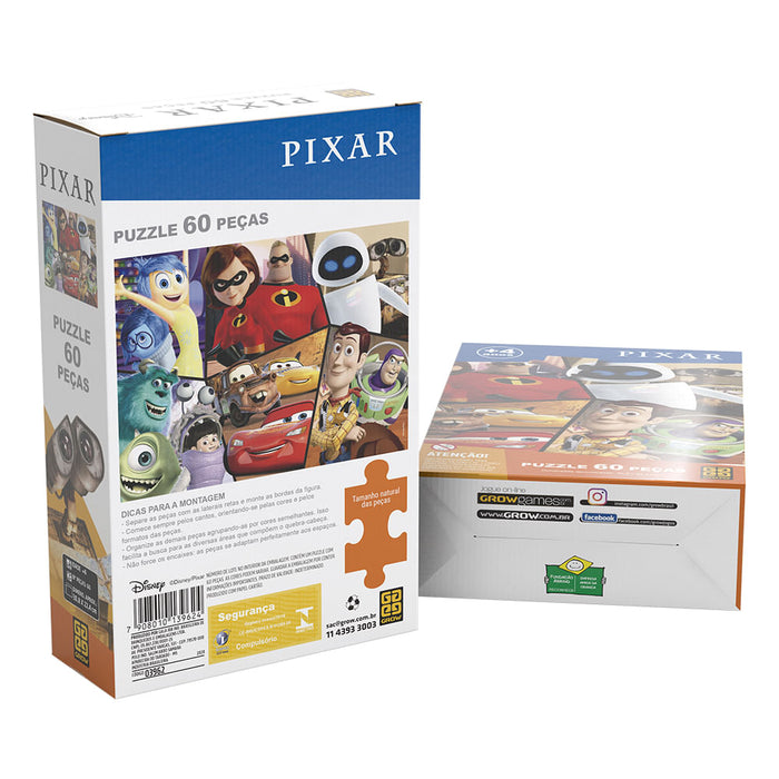 Puzzle 60 peças Pixar / Puzzle 60 pieces pieces - Grow