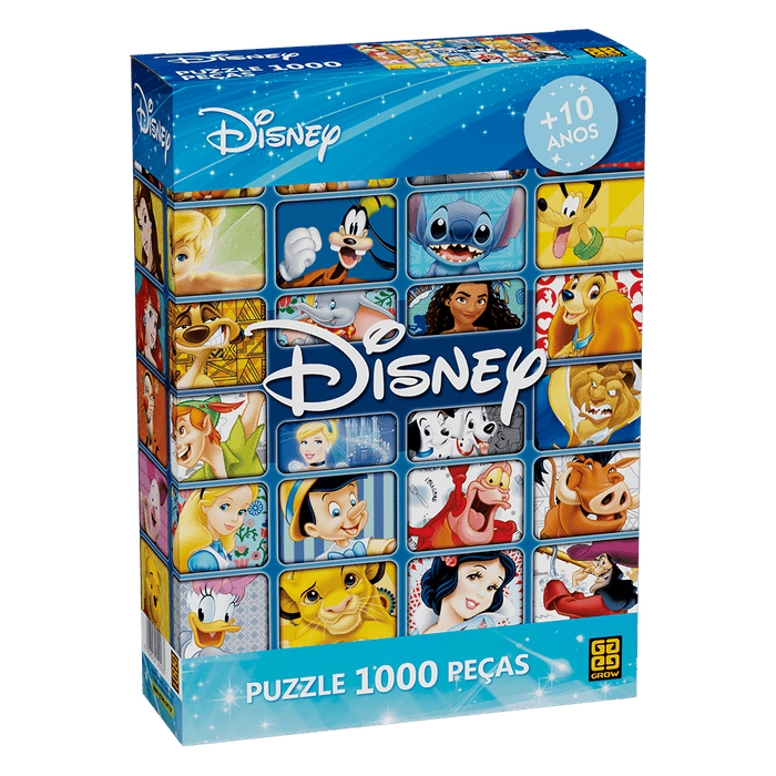 Puzzle 1000 peças Disney / 1000 puzzle Disney - Grow