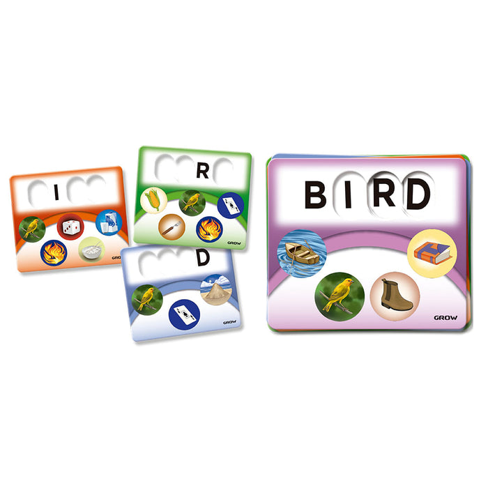 Jogo Primeiras Palavras em Inglês / Game first words in English - Grow