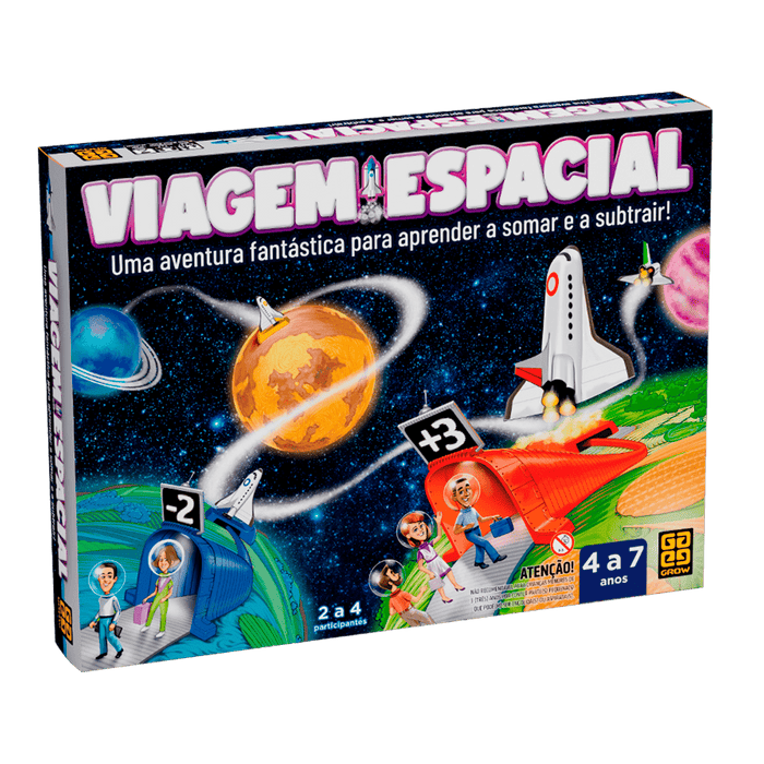 Jogo Viagem Espacial / Space Travel Game - Grow