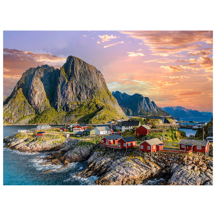 Puzzle 500 peças Ilhas Lofoten / Puzzle 500 Parts Lofoten Islands - Grow