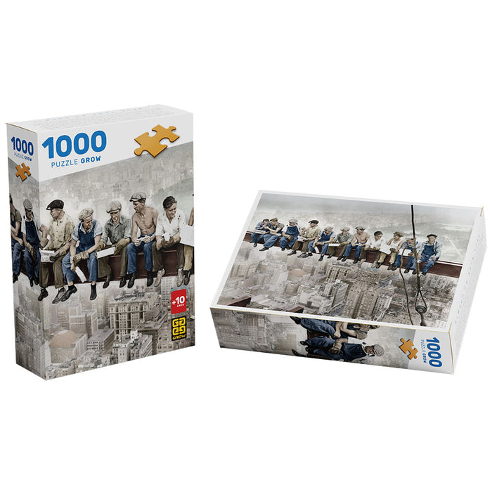 Puzzle 1000 peças Almoço em Nova York / Puzzle 1000 pieces lunch in New York - Grow