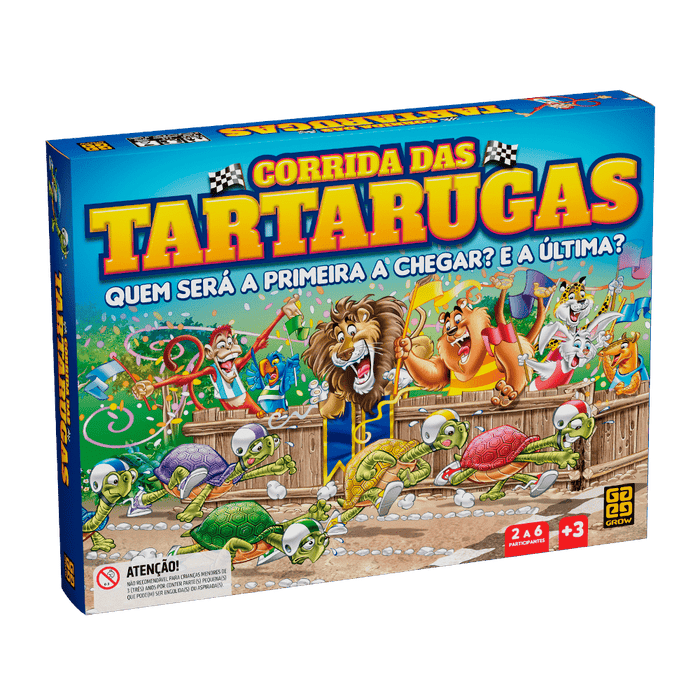 Jogo Corrida das Tartarugas / Turtle Racing Game - Grow