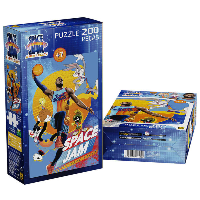 Puzzle 200 peças Space Jam / Puzzle 200 pieces Space Jam - Grow