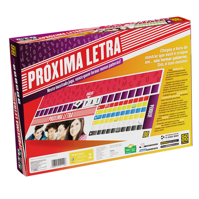 Jogo Próxima Letra / Game next letter - Grow