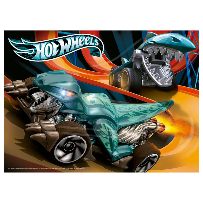 Puzzle 60 peças Hotwheels / Puzzle 60 peças Hot Wheels / Puzzle 60 pieces Hotwheels / Puzzle 60 pieces Hot Wheels - Grow