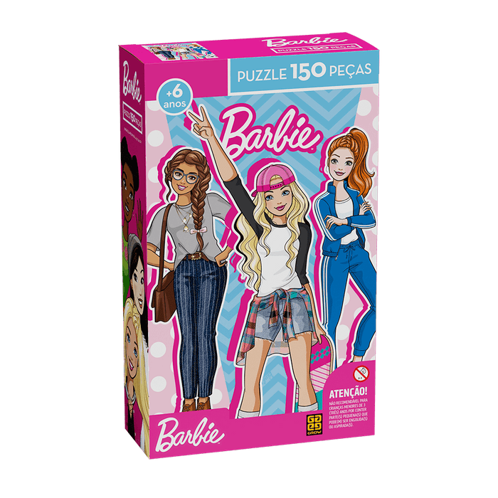 Puzzle 60 peças Barbie - Loja Grow