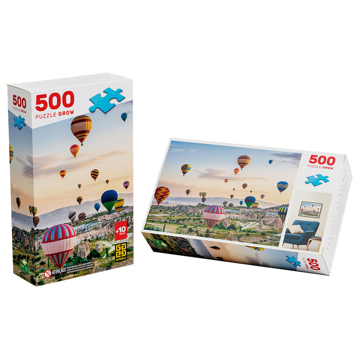 Puzzle 500 peças Festival de Balões / Puzzle 500 pieces balloon festival - Grow
