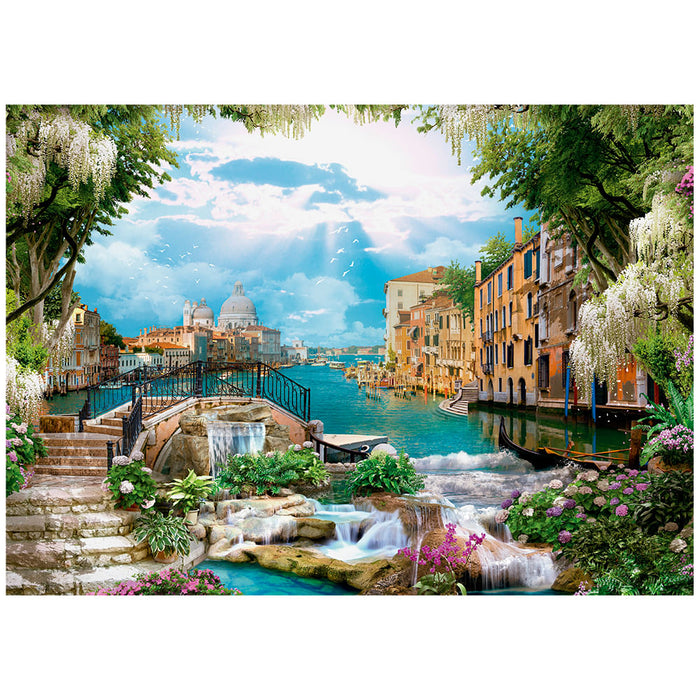 Puzzle 1000 peças Passeio em Veneza / Puzzle 1000 pieces ride in Venice - Grow