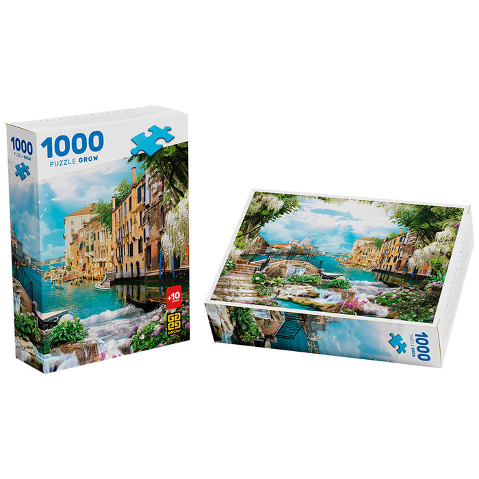 Puzzle 1000 peças Passeio em Veneza / Puzzle 1000 pieces ride in Venice - Grow