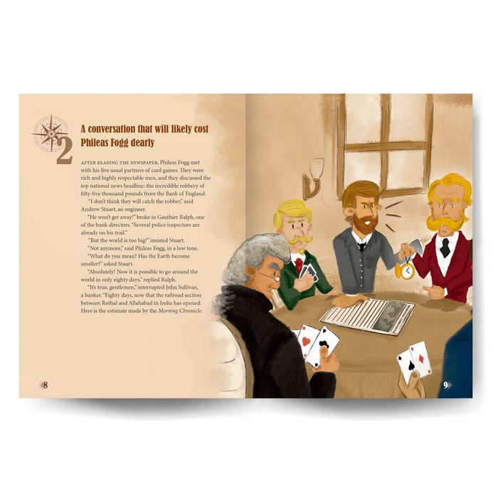 Livro Around the World in 80 days - Estrela Cultural