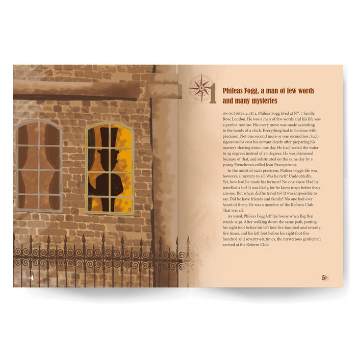 Livro Around the World in 80 days - Estrela Cultural