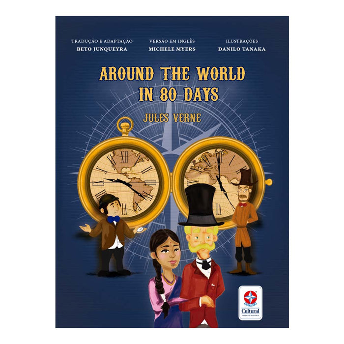 Livro Around the World in 80 days - Estrela Cultural