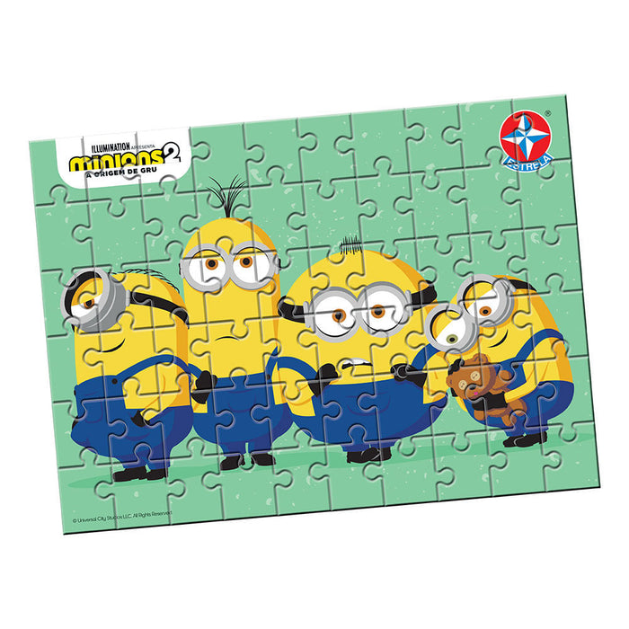 Quebra-cabeça Minions 60 Peças - Estrela