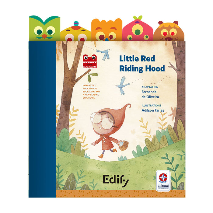 Livro The Little Red Riding Hood - Estrela Cultural